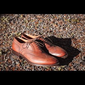 Santoni GOODYEAR Wingtip Brogue - Size 7EE / US 8